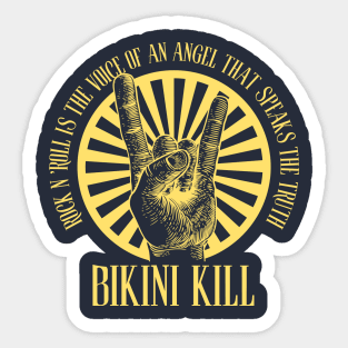 Bikini Kill Sticker